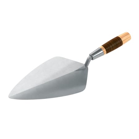 Bon Tool Bon 72-615 Brick Trowel Forged 11" Wide London Leather Handle 72-615
